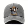 Cute Cow Print Baseball Cap Adjustable Unisex Sun Protection Hat