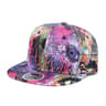 Graffiti Snapback Hat Adjustable Flat Visor Hip Hop Streetwear Baseball Cap 6