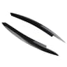 Headlight Eyebrow Trim Sporty Eyelid Covers