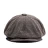 Vintage Newsboy Cap Unisex Wool Octagonal Flat Cap for Warm Retro British Style