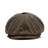 Vintage Newsboy Cap Unisex Wool Octagonal Flat Cap for Warm Retro British Style