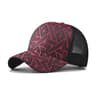 Plaid Mesh Baseball Cap Breathable Unisex Summer Sun Hat