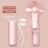 Portable Rechargeable Handheld Fan Foldable Mini Desk Fan with Power Bank