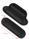 Breathable Backpack Shoulder Strap Pads Non Slip Removable Cushion for Comfortable Carrying