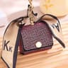 Shiny Diamond Mini Coin Purse Keychain Lipstick Bag