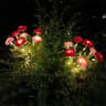 Solar Snow Lotus Flower Garden Light for Yard Patio and Lawn