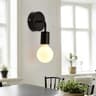 Modern Black Wall Sconce Industrial Wall Light for Bedroom and Indoor Decor