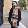 Luxury Womens Winter Scarf Cashmere Pashmina Shawl With Tassels 5