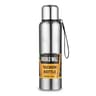 Stainless Steel Thermos Insulated Water Bottle with Portable Rope Handle
