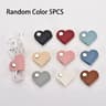 Heart Shaped PU Leather Cable Organizer Cord Holder For Earbuds And Charging Cables 6