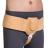 Adjustable Groin Support Belt with Removable Compression Pads for Men and Women