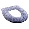 Soft Plush Toilet Seat Cover Washable Winter Toilet Seat Warmer Cushion