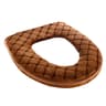 Soft Plush Toilet Seat Cover Washable Winter Toilet Seat Warmer Cushion