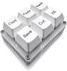 Six Key Programmable Mechanical Macro Keypad for Gaming and Productivity
