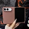 Woven Texture Magnetic Fold Case for iPhone Duo 18 Fold with MagSafe Compatibility
