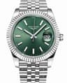 Mens Automatic Mechanical Wristwatch with Stainless Steel Band and Sapphire Crystal