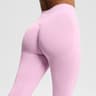 Womens Seamless Scrunch Butt Leggings MidRise Booty Lifting Yoga Pants 14