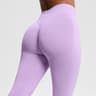 Womens Seamless Scrunch Butt Leggings MidRise Booty Lifting Yoga Pants 28
