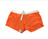 Mens Quick-Drying Swim Trunks with Back Pocket Solid Color Beach Shorts