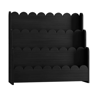 Scalloped Wooden Kids Bookshelf Montessori Toddler Bookcase Organizer 7
