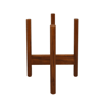 Solid Pine Wood Plant Stand With Cross Leg Design For Indoor Display 13