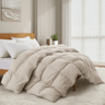 Heavyweight White Goose Down Queen Comforter For Winter Warmth 5