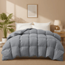 Heavyweight White Goose Down Queen Comforter For Winter Warmth 4