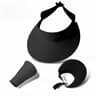 Womens Wide Brim Sun Hat With Ponytail Opening  UV Protection Visor For Outdoor Travel 3