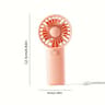 Portable Mini Fan Rechargeable Handheld Fan For Travel And Everyday Cooling 1