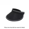 Womens Wide Brim Visor Hat With UV Protection Packable Beach Sun Hat For Travel  Outdoor Sports 2
