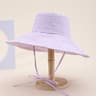 Womens Bucket Hat Wide Brim Sun Hat Foldable Summer Beach Travel Hat 3
