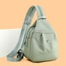 Sling Backpack Large Capacity Travel Chest Bag With MultiPocket Oxford Design 0