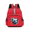 Soccer Backpack For Kids Watercolor Print Primary School Bookbag 1