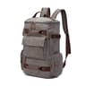 Vintage Canvas Laptop Backpack Large Capacity Travel School Rucksack For Men 0