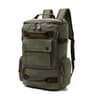 Vintage Canvas Laptop Backpack Large Capacity Travel School Rucksack For Men 1