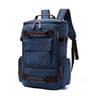 Vintage Canvas Laptop Backpack Large Capacity Travel School Rucksack For Men 2