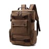 Vintage Canvas Laptop Backpack Large Capacity Travel School Rucksack For Men 5