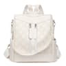 Antitheft Womens Backpack Large Capacity Leather Backpack Purse For Work Travel  Daily Use 2