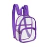 Clear Waterproof PVC Backpack Large Capacity Transparent Travel  Stadium Approved Bag 3