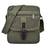 Men Canvas Shoulder Bag Vintage Crossbody Messenger Bag Multi Pocket Sling Bag For Travel Work 1