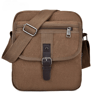 Men Canvas Shoulder Bag Vintage Crossbody Messenger Bag Multi Pocket Sling Bag For Travel Work 2