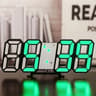 Modern Digital Wall Clock LED Desk Clock With Alarm Temperature Display For Bedroom Living Room Off 0