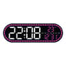 Digital LED Wall Clock With Dual Alarm Large Display Clock Temperature Date Calendar For Bedroom Of 0