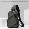 Minimalist Waterproof Chest Bag Men Crossbody Shoulder Bag Travel Sling Backpack 3