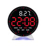 LED Digital Alarm Clock With Date And Week Display Adjustable Brightness Electronic Desk Clock 0