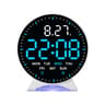 LED Digital Alarm Clock With Date And Week Display Adjustable Brightness Electronic Desk Clock 7