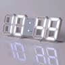 Digital Wall Clock LED Wall Clock Digital Alarm Clock Bedroom Decor Clock Remote Control Clock 1