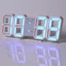 Digital Wall Clock LED Wall Clock Digital Alarm Clock Bedroom Decor Clock Remote Control Clock 2