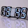 Digital Wall Clock LED Wall Clock Digital Alarm Clock Bedroom Decor Clock Remote Control Clock 8