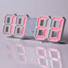 Digital Wall Clock LED Wall Clock Digital Alarm Clock Bedroom Decor Clock Remote Control Clock 11